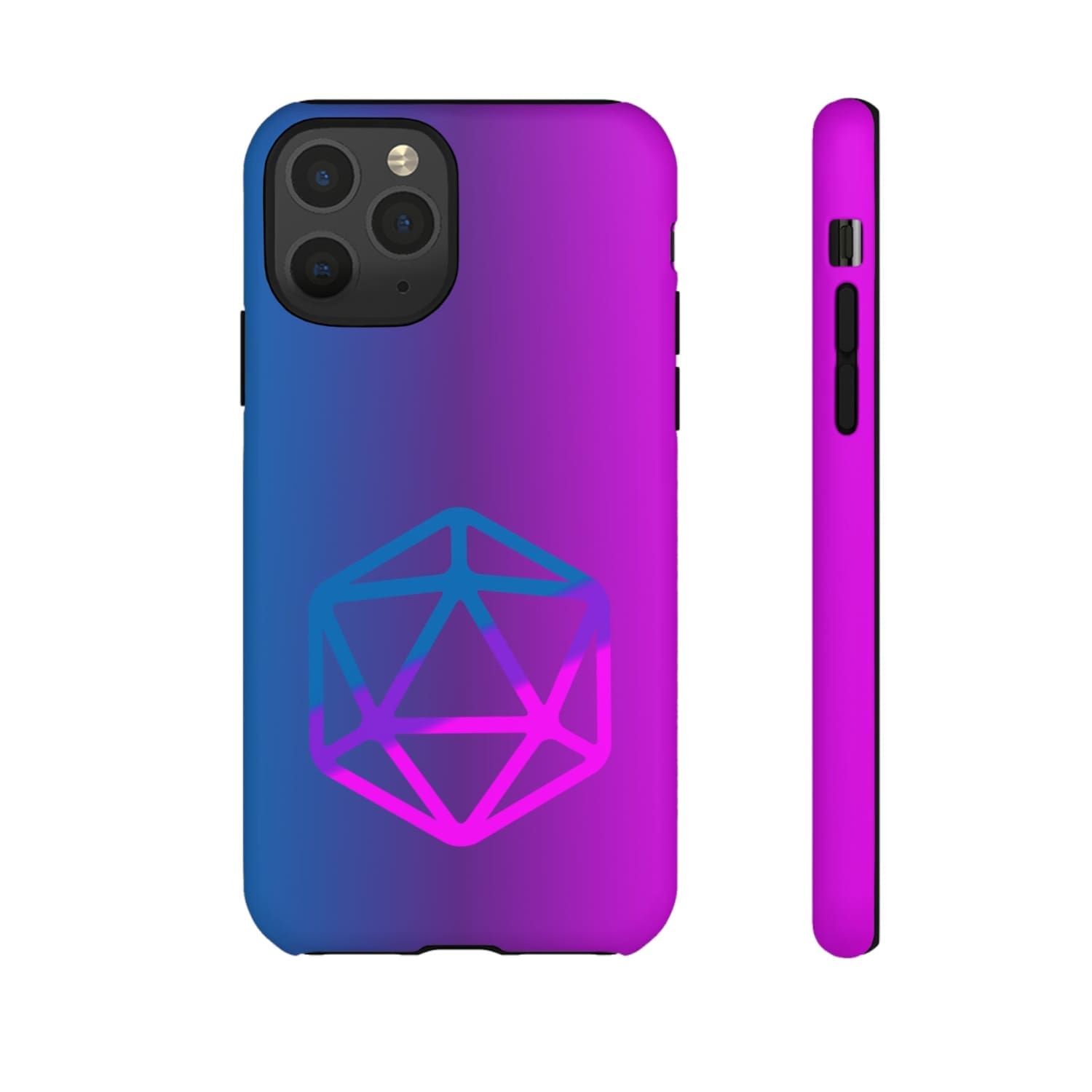 D20 Critical Pride Bi Pride PY Tough Phone Case - iPhone 11 Pro / Matte - Phone Case