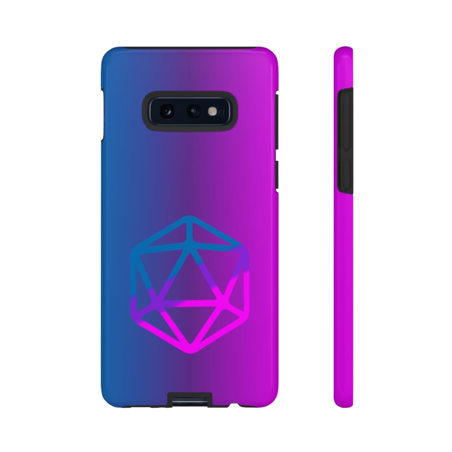 D20 Critical Pride Bi Pride PY Tough Phone Case - Samsung Galaxy S10E / Glossy - Phone Case