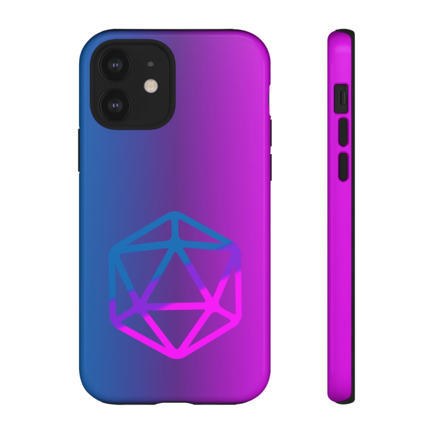 D20 Critical Pride Bi Pride PY Tough Phone Case - iPhone 12 / Glossy - Phone Case