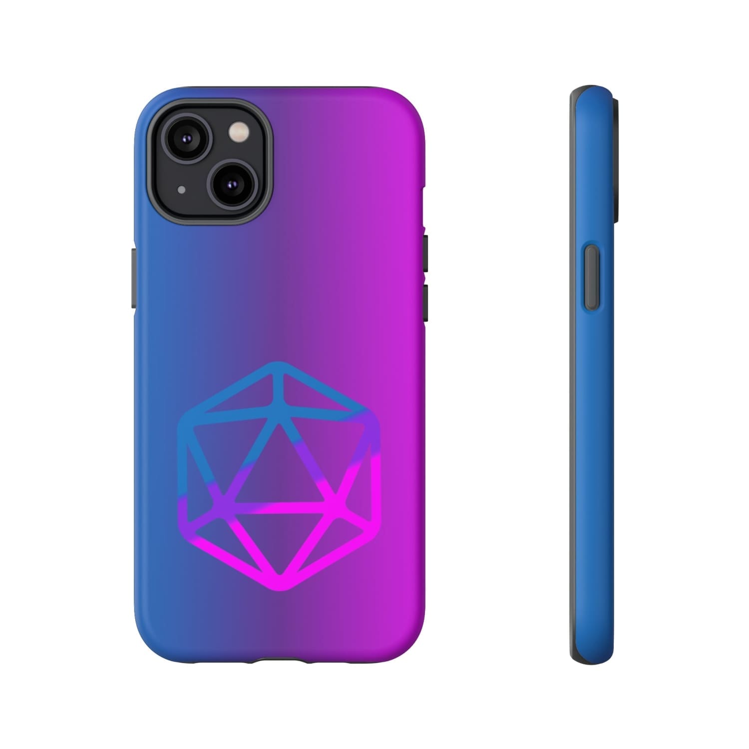 D20 Critical Pride Bi Pride PY Tough Phone Case - iPhone 14 Plus / Matte - Phone Case