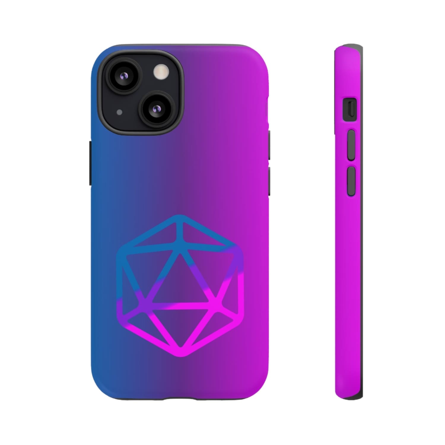 D20 Critical Pride Bi Pride PY Tough Phone Case - iPhone 13 Mini / Matte - Phone Case