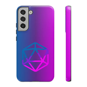 D20 Critical Pride Bi Pride PY Tough Phone Case - Samsung Galaxy S22 Plus / Glossy - Phone Case