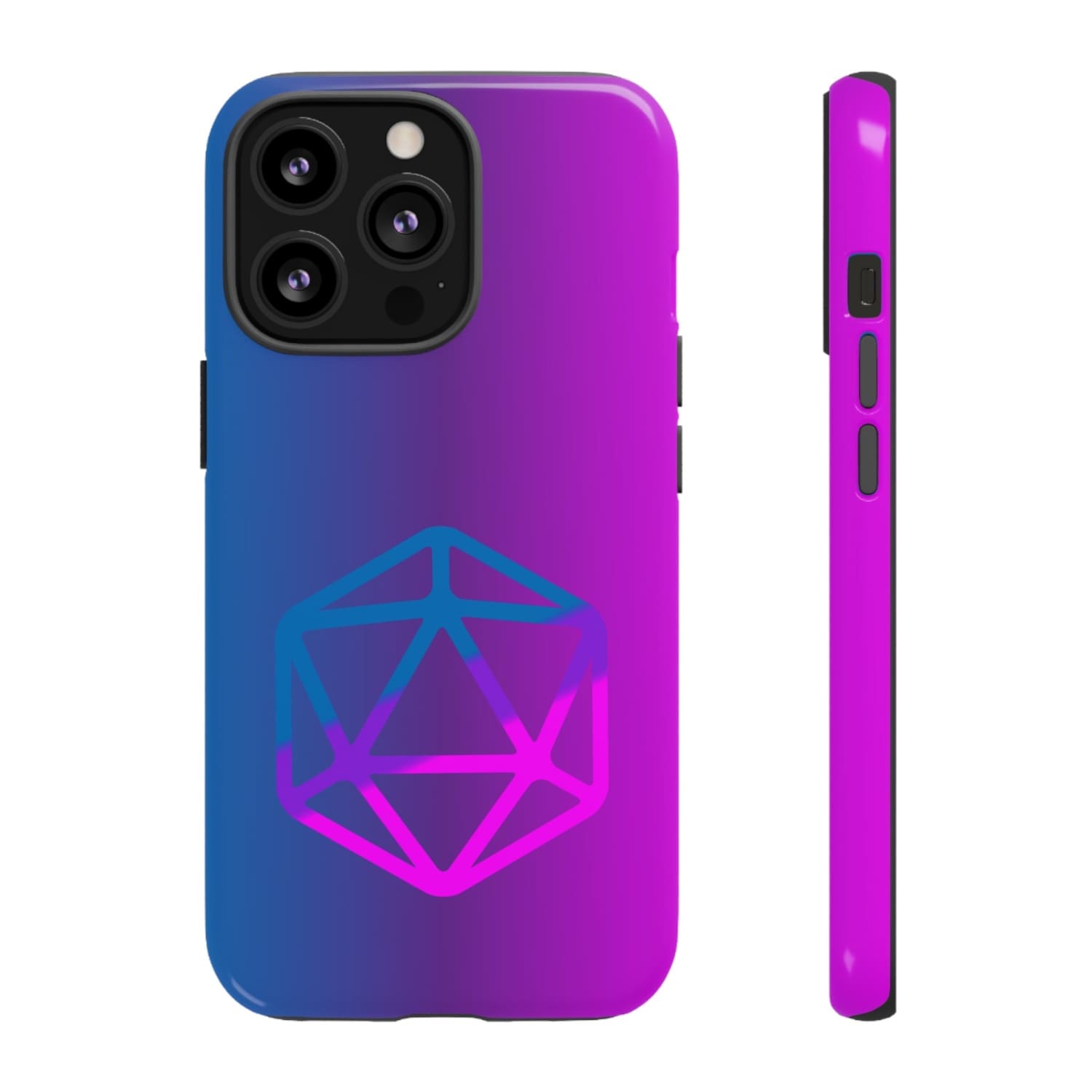 D20 Critical Pride Bi Pride PY Tough Phone Case - iPhone 13 Pro / Glossy - Phone Case