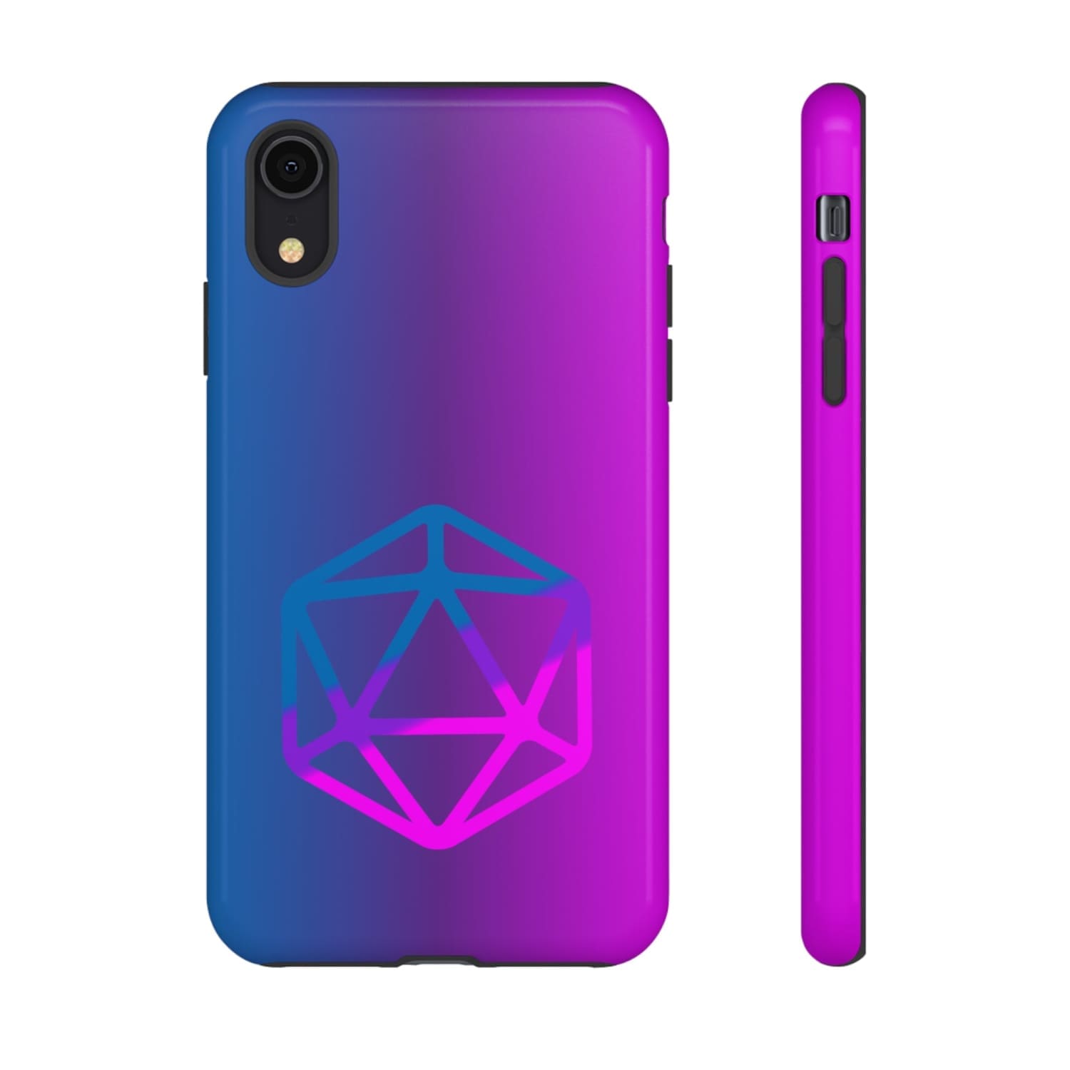 D20 Critical Pride Bi Pride PY Tough Phone Case - iPhone XR / Glossy - Phone Case