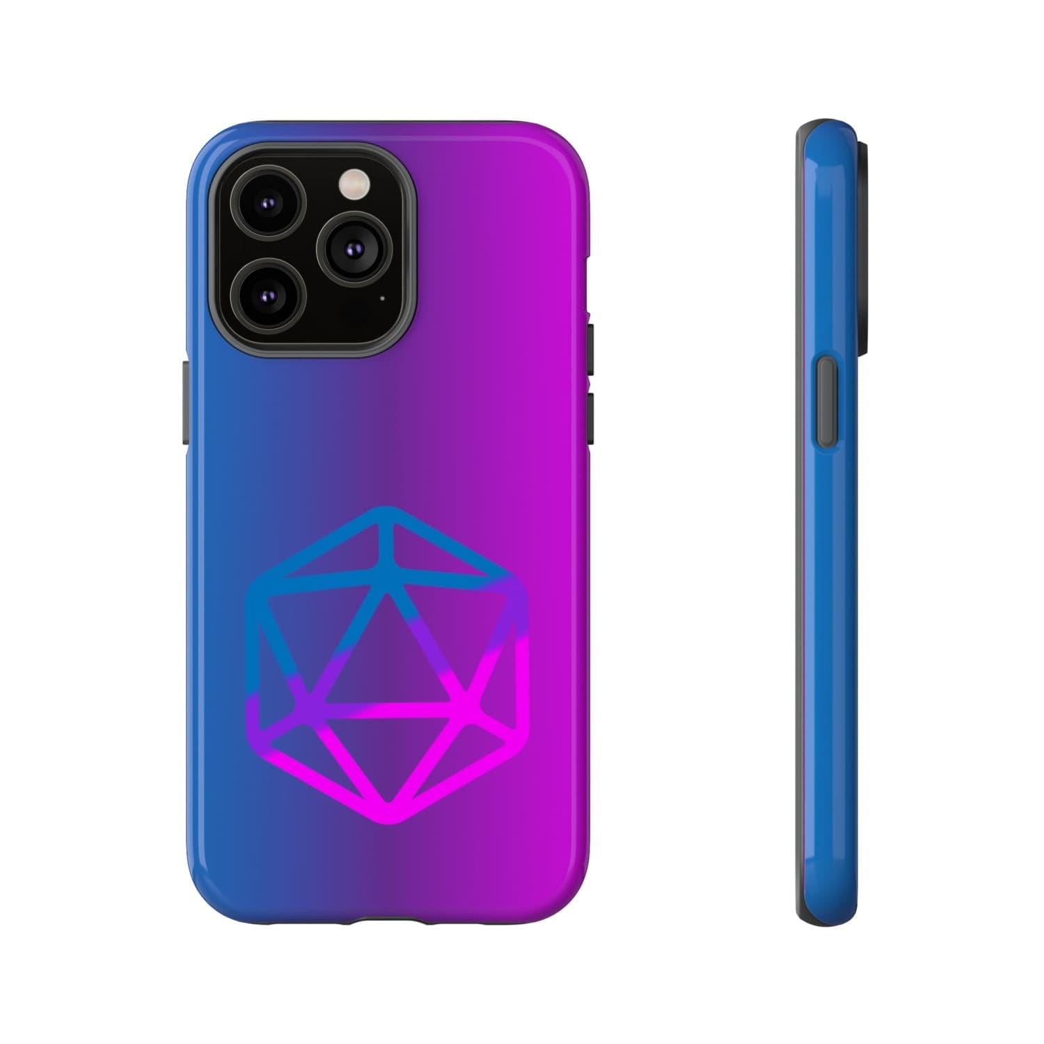 D20 Critical Pride Bi Pride PY Tough Phone Case - iPhone 14 Pro Max / Glossy - Phone Case