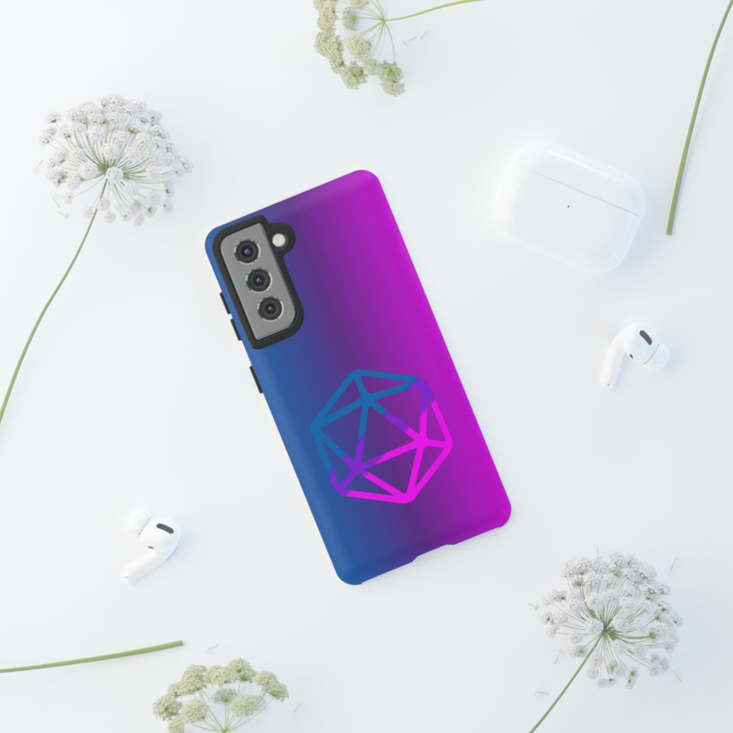 D20 Critical Pride Bi Pride PY Tough Phone Case - Phone Case