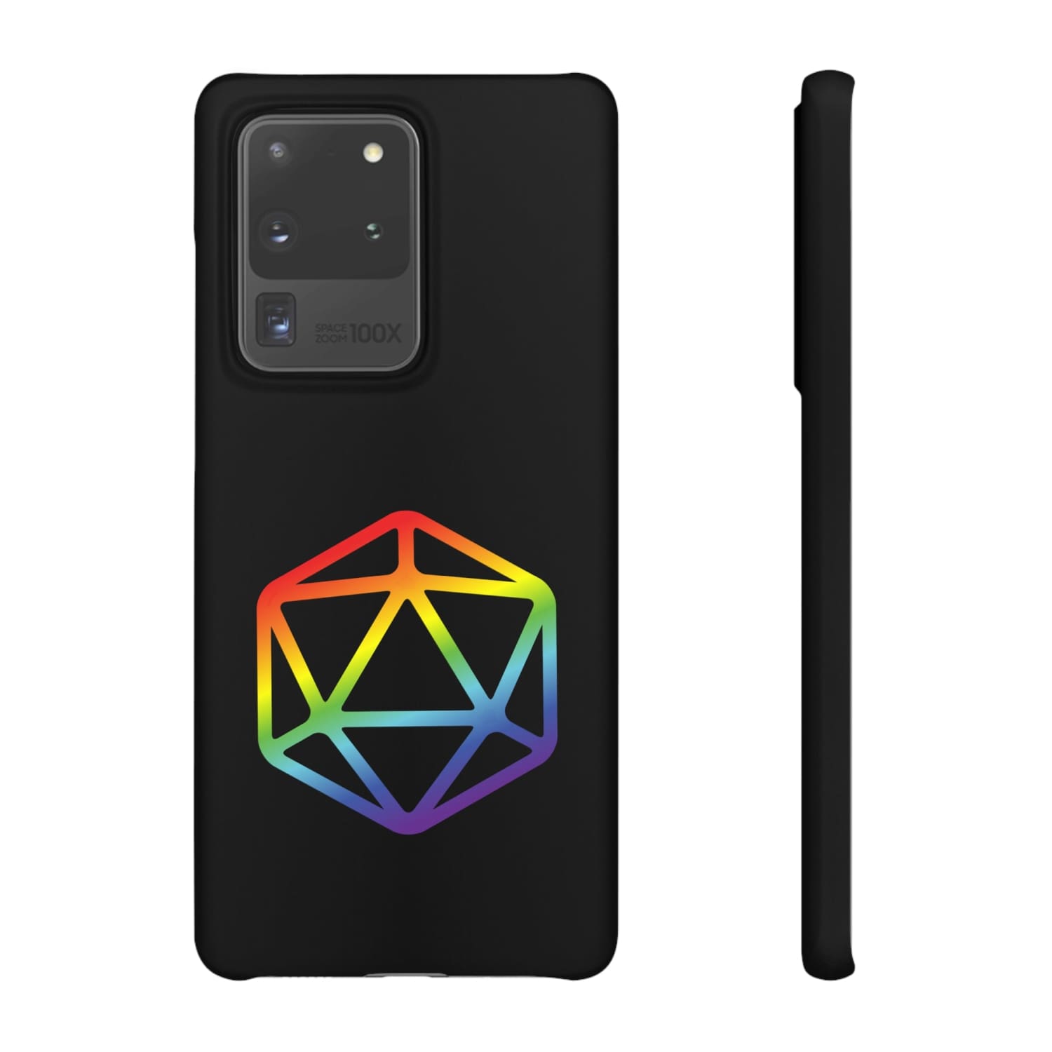 D20 Critical Pride Gay Queer Rainbow Pride PY Snap Phone Case - Samsung Galaxy S20 Ultra / Matte - Phone Case