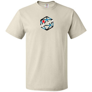 D20 Critical Pride Leather Pride Unisex Classic Tee - Natural / S