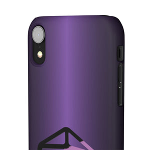 D20 Critical Pride Non-Binary Pride PY Snap Phone Case - Phone Case
