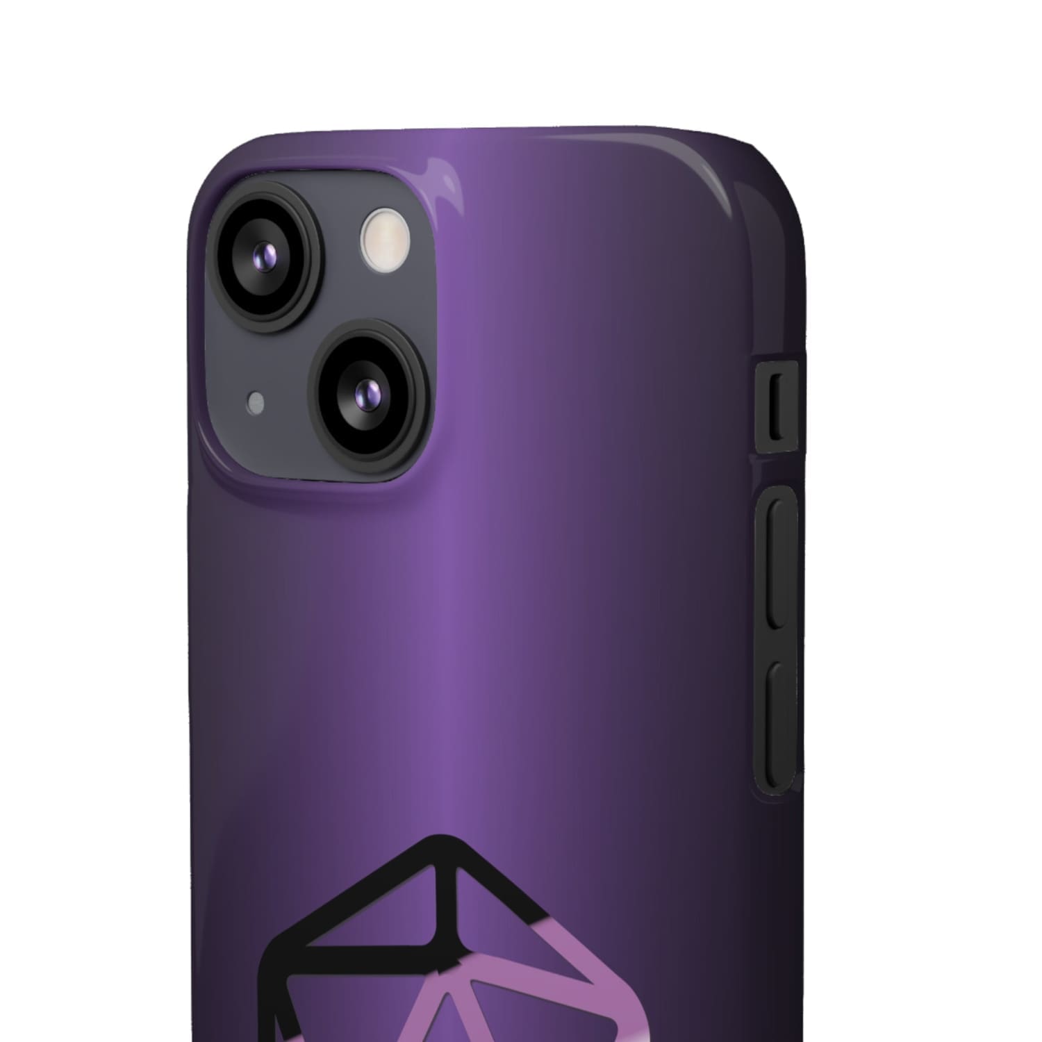 D20 Critical Pride Non-Binary Pride PY Snap Phone Case - Phone Case