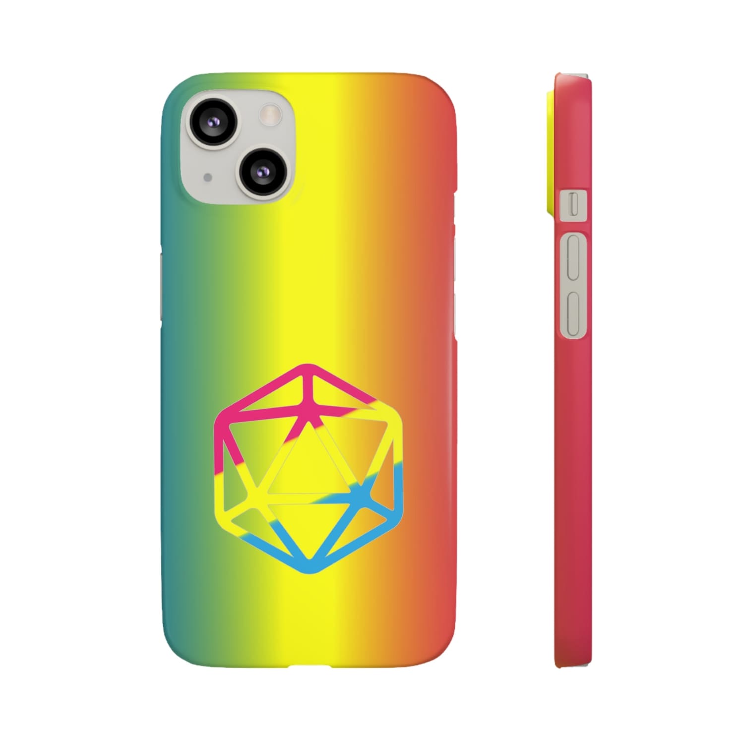 D20 Critical Pride Pan Pride PY Snap Phone Case - iPhone 13 / Matte - Phone Case