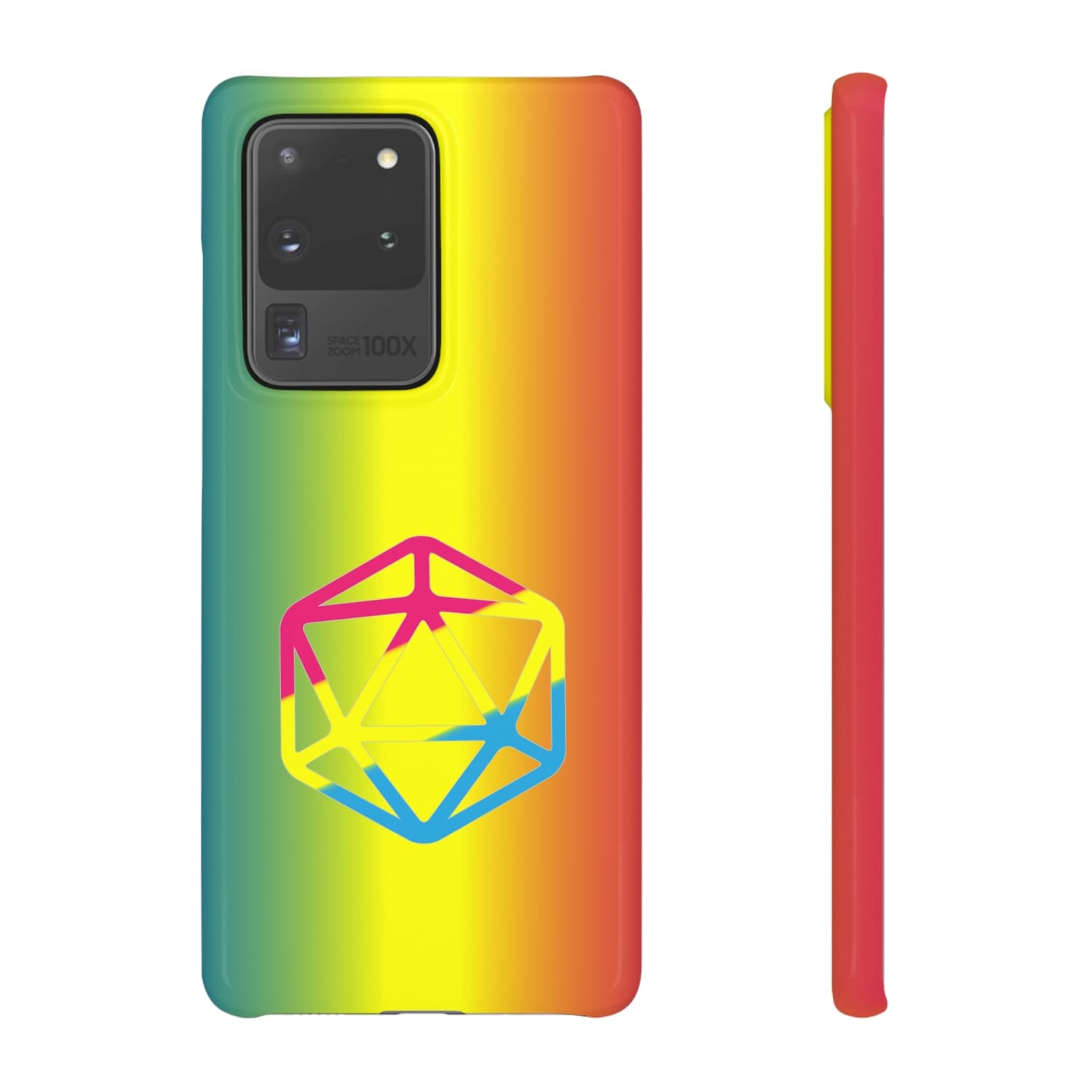 D20 Critical Pride Pan Pride PY Snap Phone Case - Samsung Galaxy S20 Ultra / Glossy - Phone Case