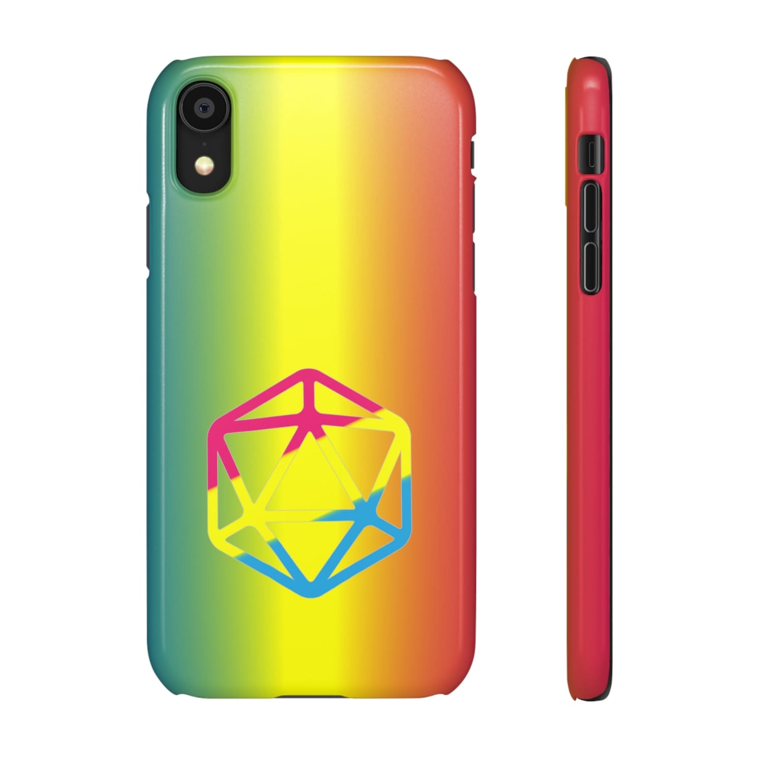 D20 Critical Pride Pan Pride PY Snap Phone Case - iPhone XR / Glossy - Phone Case