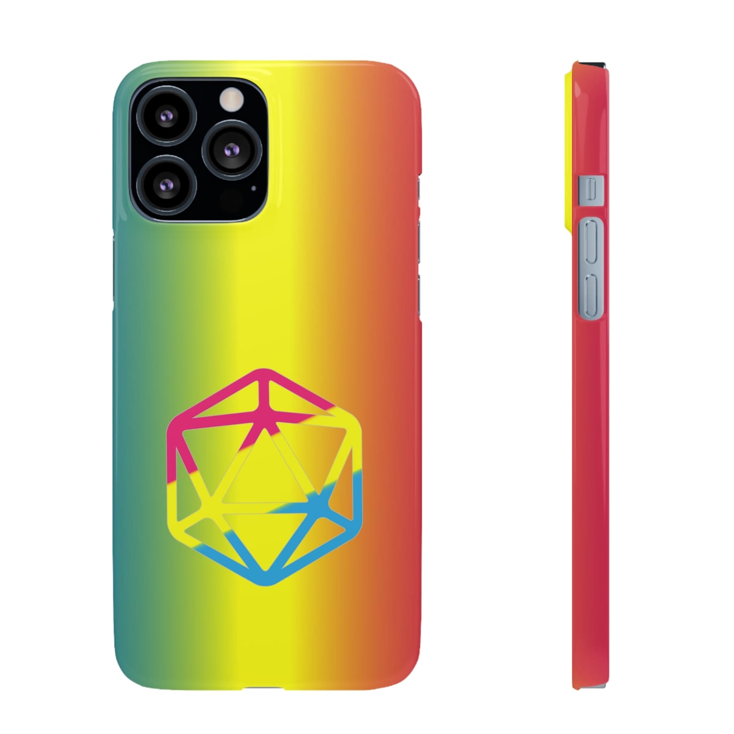 D20 Critical Pride Pan Pride PY Snap Phone Case - iPhone 13 Pro Max / Glossy - Phone Case