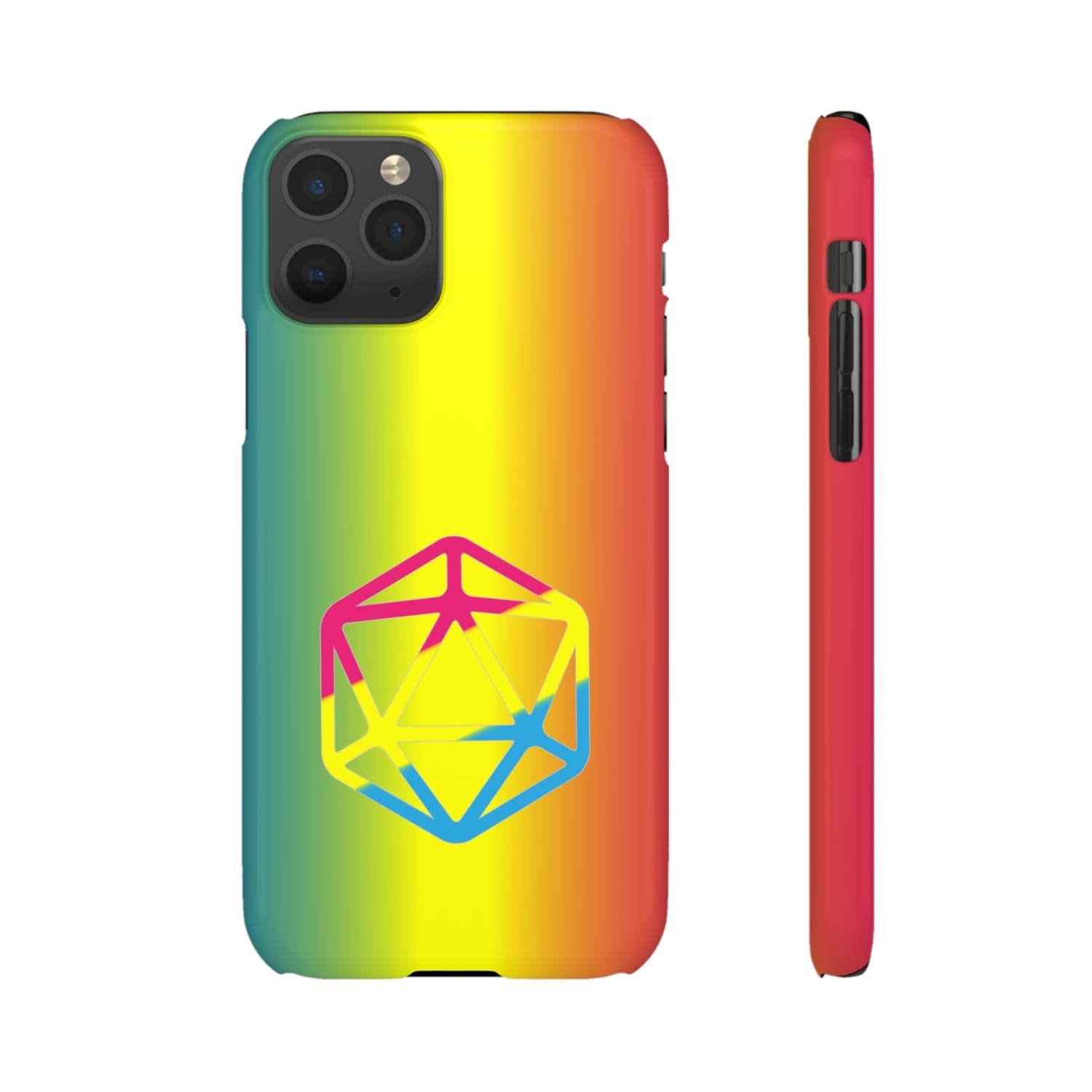 D20 Critical Pride Pan Pride PY Snap Phone Case - iPhone 11 Pro / Glossy - Phone Case