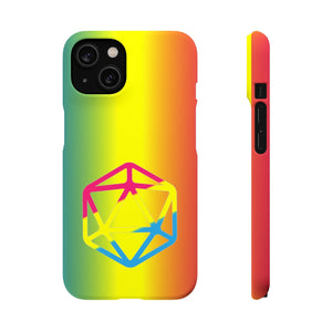D20 Critical Pride Pan Pride PY Snap Phone Case - iPhone 14 / Matte - Phone Case