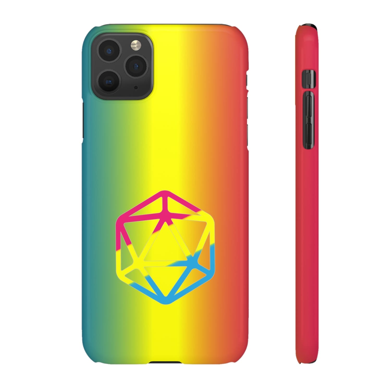 D20 Critical Pride Pan Pride PY Snap Phone Case - iPhone 11 Pro Max / Glossy - Phone Case