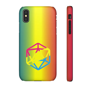 D20 Critical Pride Pan Pride PY Snap Phone Case - iPhone X / Matte - Phone Case