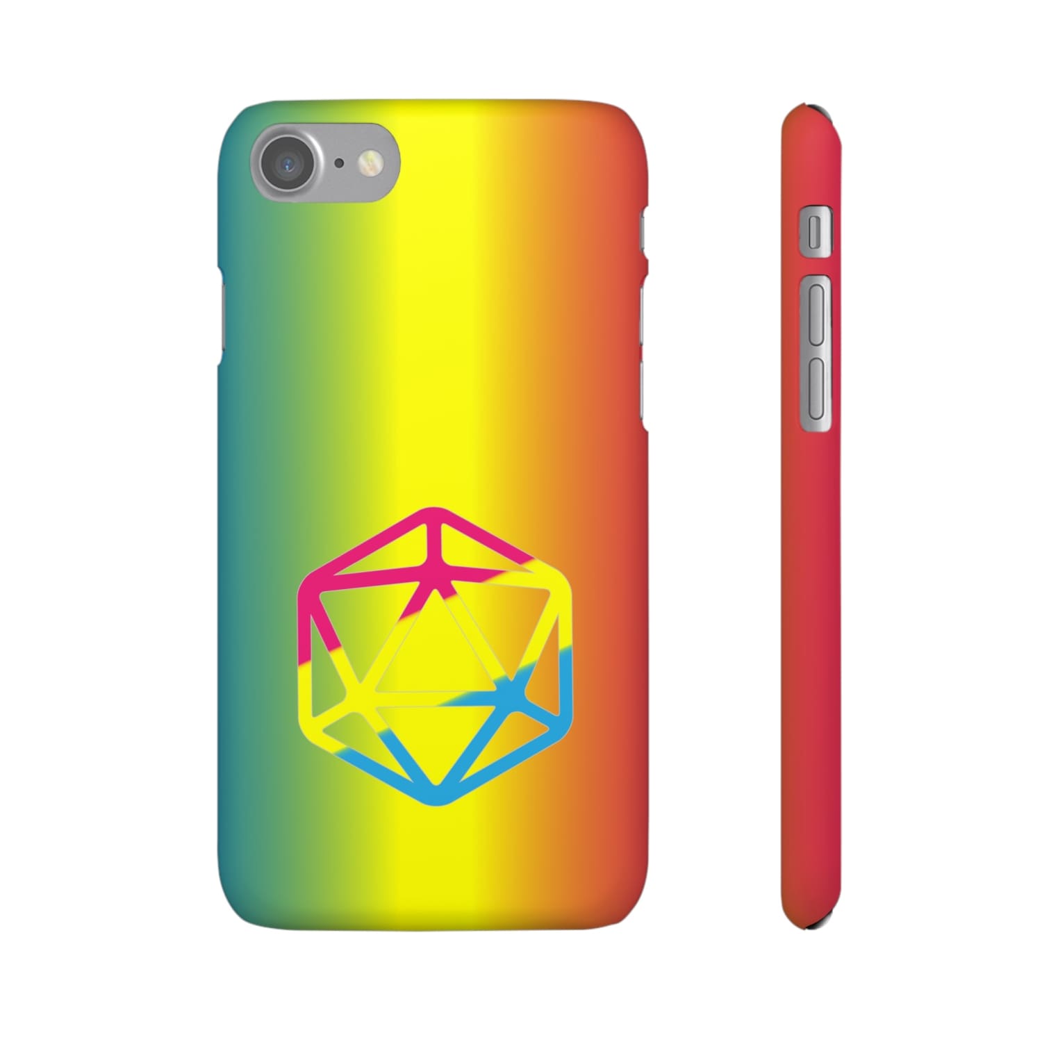 D20 Critical Pride Pan Pride PY Snap Phone Case - iPhone 7 / Matte - Phone Case