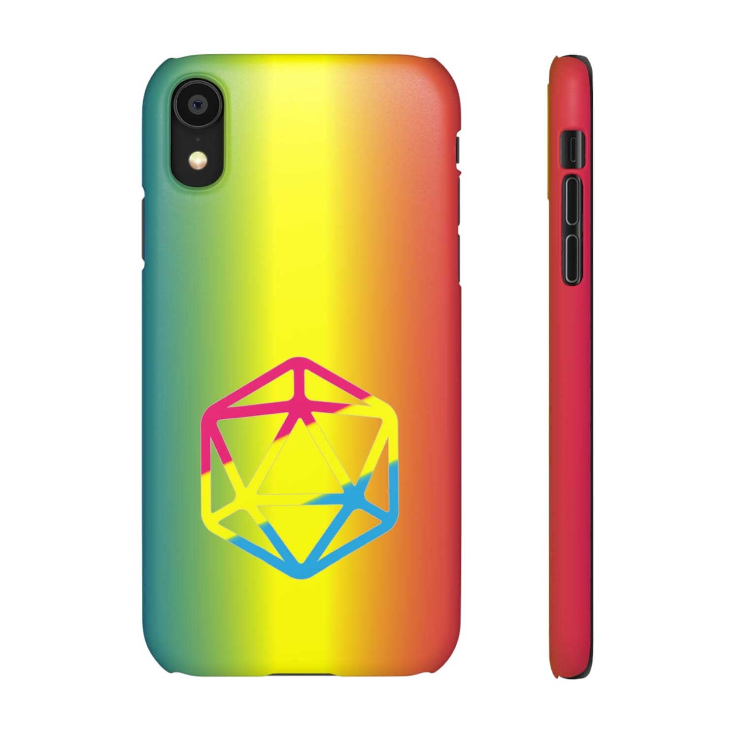 D20 Critical Pride Pan Pride PY Snap Phone Case - iPhone XR / Matte - Phone Case