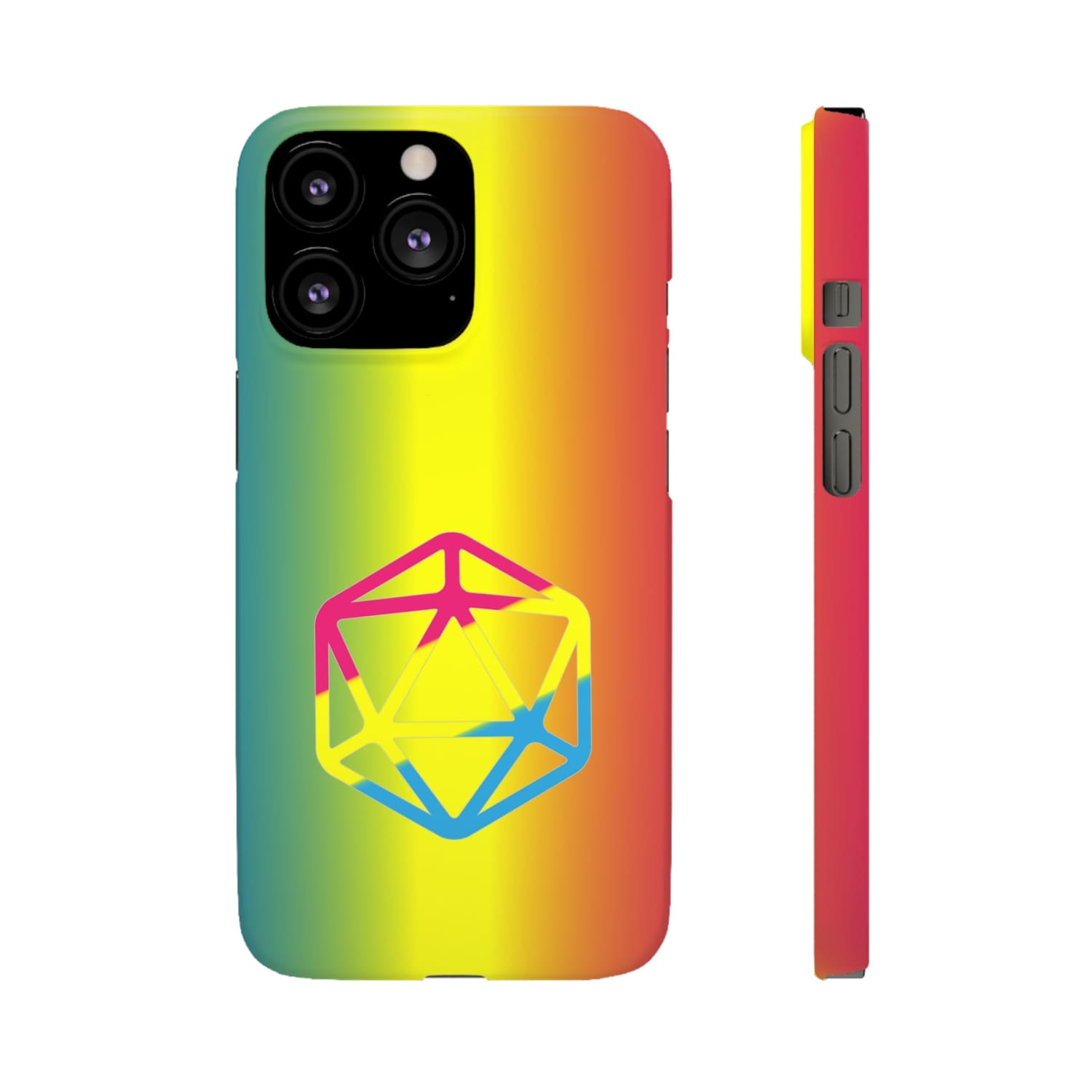 D20 Critical Pride Pan Pride PY Snap Phone Case - iPhone 13 Pro / Matte - Phone Case