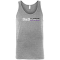 D&D&Ace Unisex Premium Tank - Athletic Heather / S