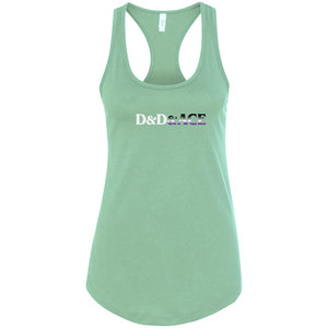 D&D&Ace Womens Premium Racerback Tank - Mint / S