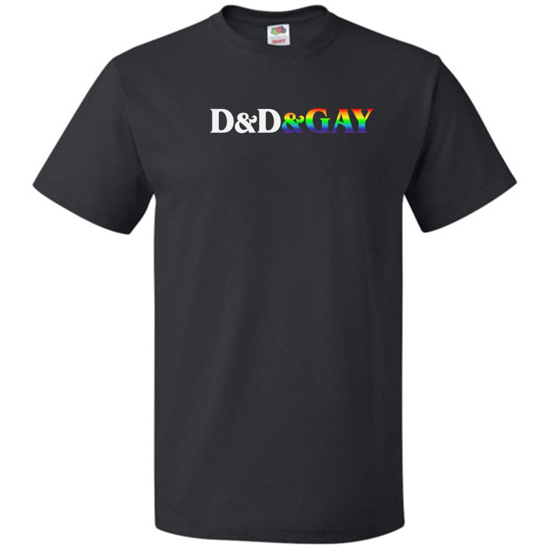 D&D&GAY Unisex Classic Tee - Black / S