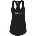 D&D&GAY Womens Premium Racerback Tank - Black / XS