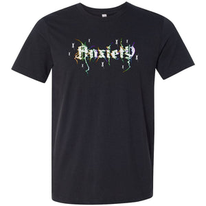 Death Metal Anxiety Unisex Premium Tee - Vintage Black / XS