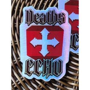 Deaths Echo War Shield Holographic Sticker - Limited Run