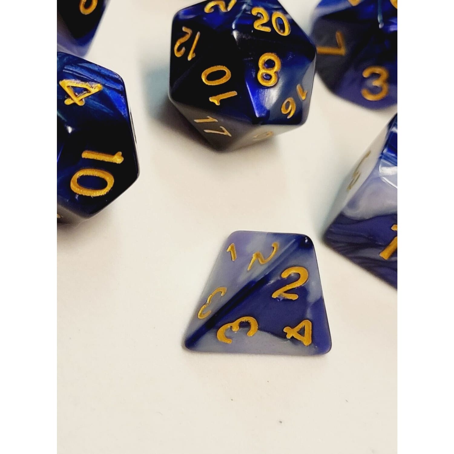 Dice Set - Frozen Midnight - Dice Set