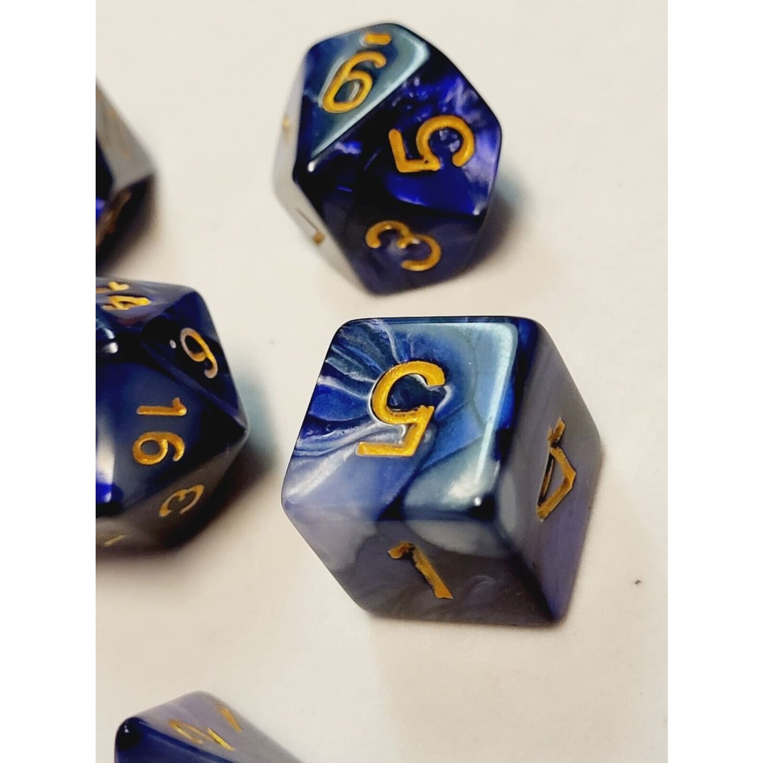 Dice Set - Frozen Midnight - Dice Set