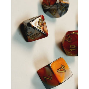 Dice Set - Silvery Heat - Dice Set