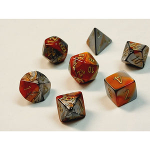 Dice Set - Silvery Heat - Dice Set