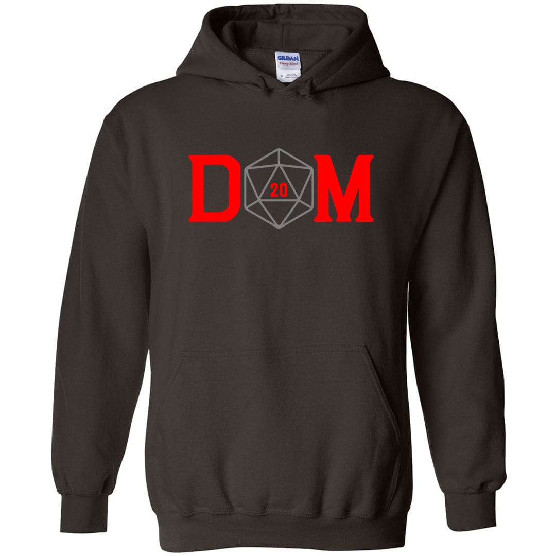 Dungeon Master DM Crit Unisex Pullover Hoodie - Dark Chocolate / S