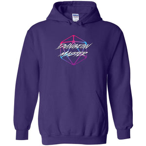 Dungeon Master DM Retro Unisex Pullover Hoodie - Purple / S