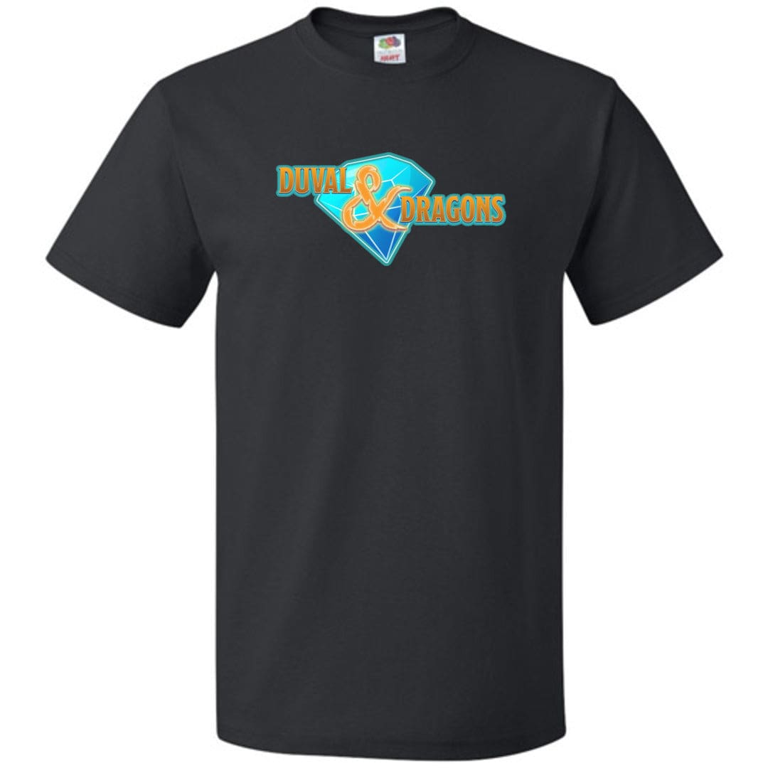 Duval & Dragons Diamond Logo Unisex Classic Tee - Black / S