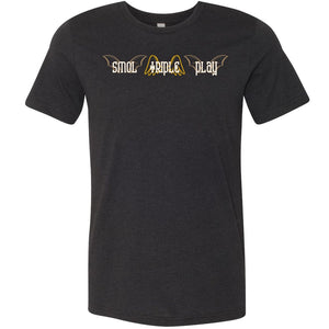 Duval Smol Triple Play Unisex Premium Tee - Black Heather / XS