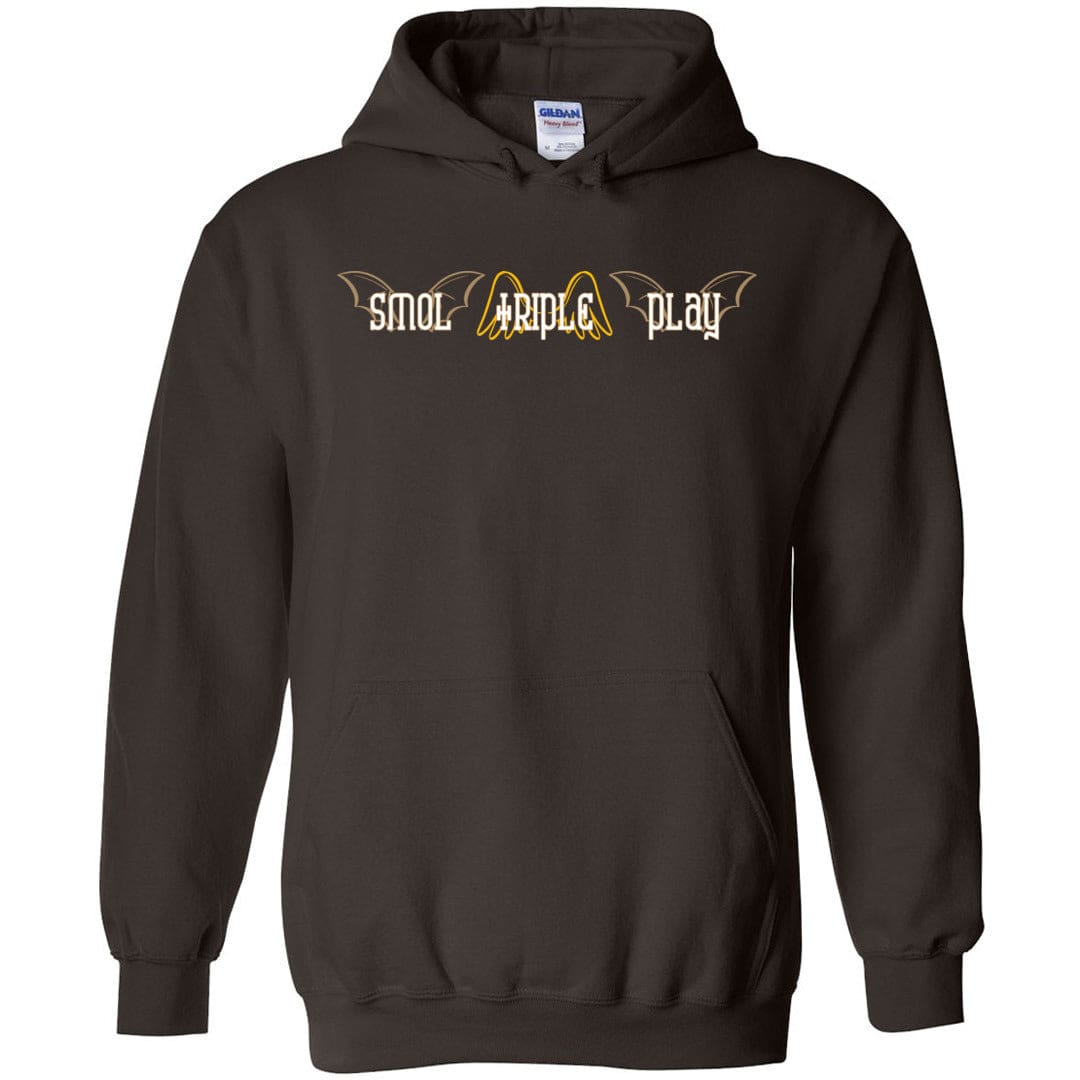 Duval Smol Triple Play Unisex Pullover Hoodie - Dark Chocolate / S