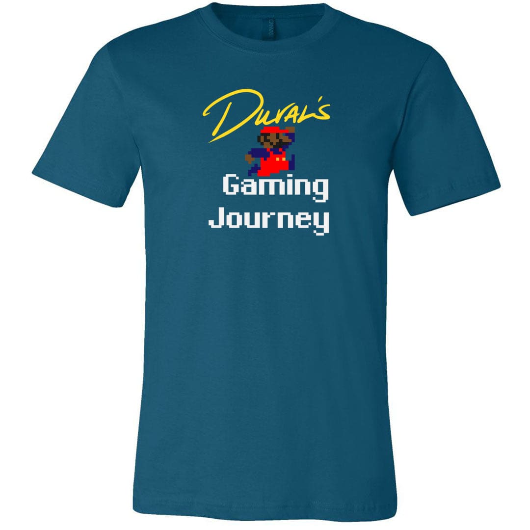 Duval’s Gaming Journey Mario Unisex Premium Tee - Deep Teal / XS