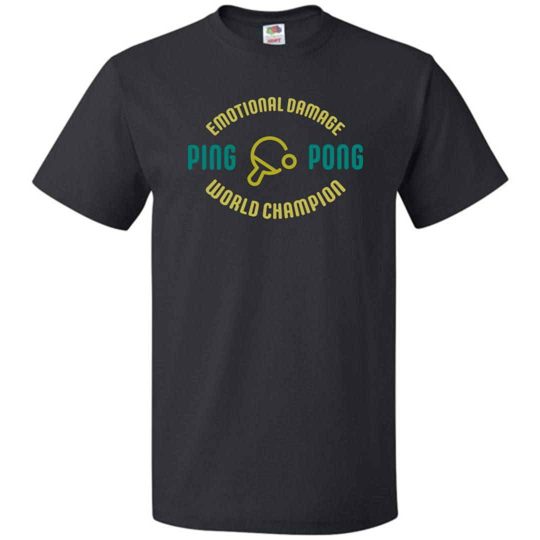 Emotional Damage Ping Pong World Champion Alt Unisex Classic Tee - Black / S