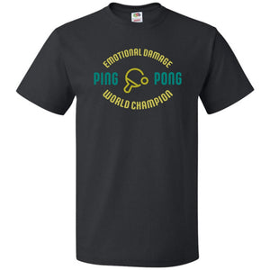Emotional Damage Ping Pong World Champion Alt Unisex Classic Tee - Black / S