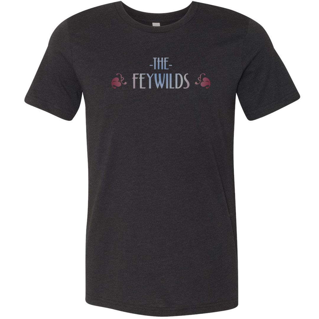 Feywilds Winter Court Unisex Premium Tee - Black Heather / XS