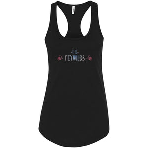 Feywilds Winter Court Womens Premium Racerback Tank - Black / XS