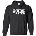 Game Master GM Modern Unisex Zip Hoodie - Black / S