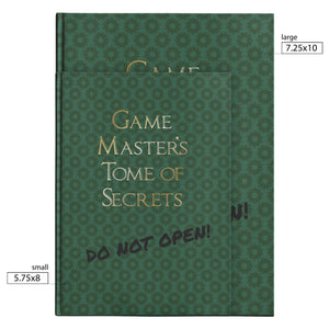 Game Master’s Tome of Secrets Green - Small - Notebooks