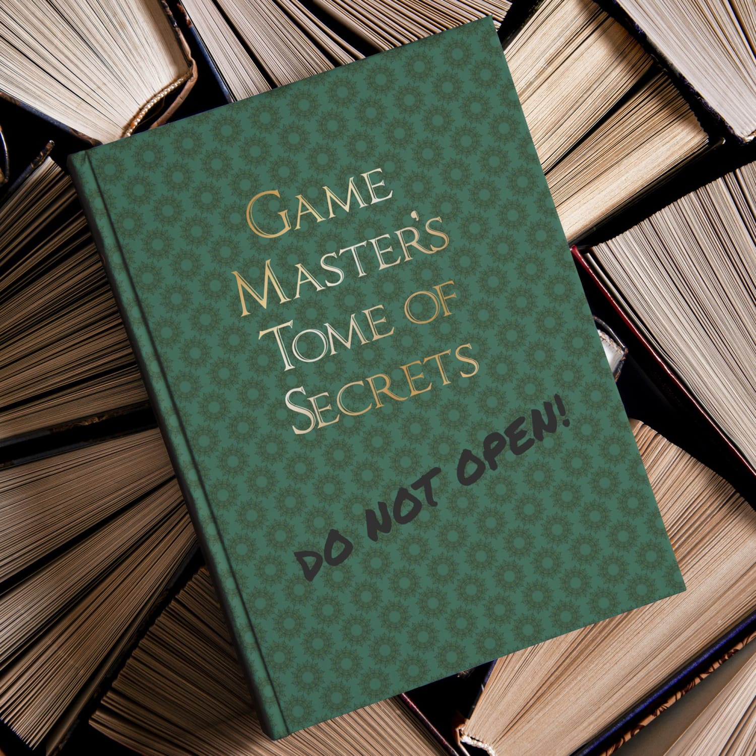 Game Master’s Tome of Secrets Green - Notebooks