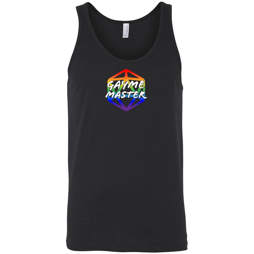 Gayme Master Sass Unisex Premium Tank - Black / S