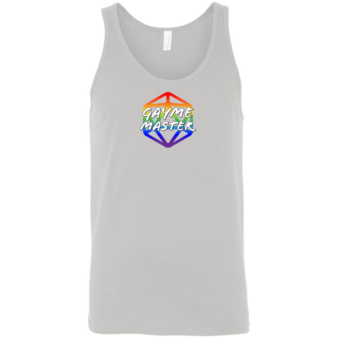Gayme Master Sass Unisex Premium Tank - Silver / S